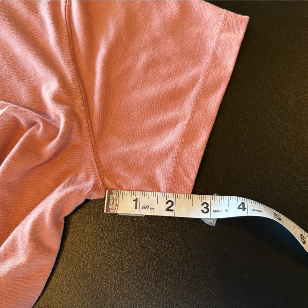 Nike Women’s Pink T-Shirt Cropped Logo-Size: Small-Preowned, EUC - Picture 6 of 10